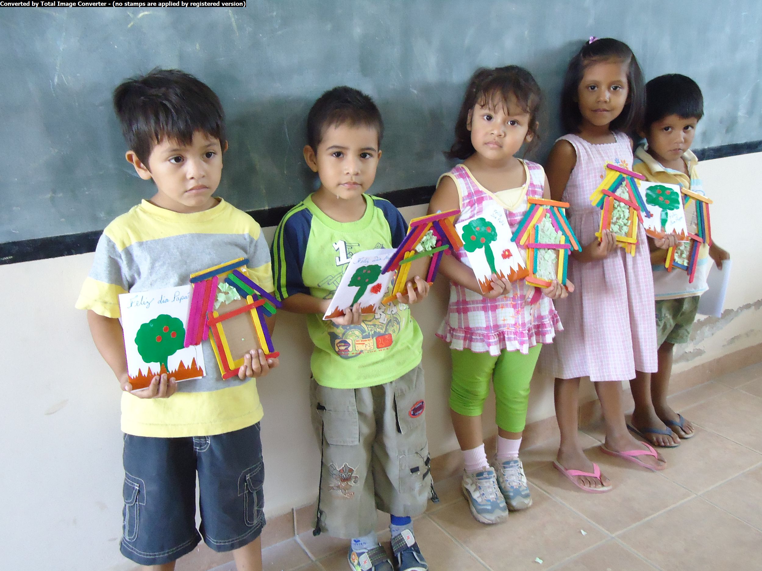 Niños en la fundación